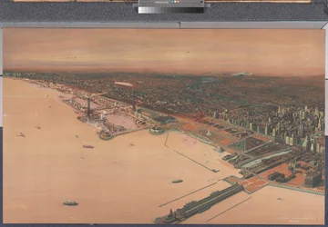 View of Chicago Skyline - Century of Progress